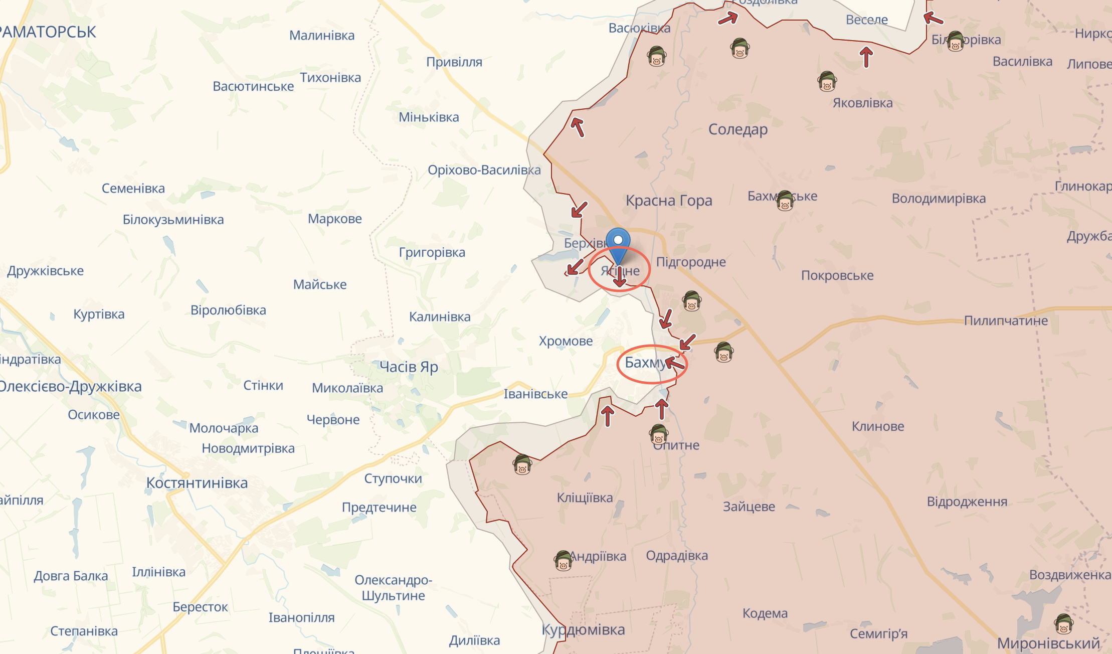 В ВСУ рассказали о жестких боях на север от Бахмута: враг хочет прорвать нашу оборону